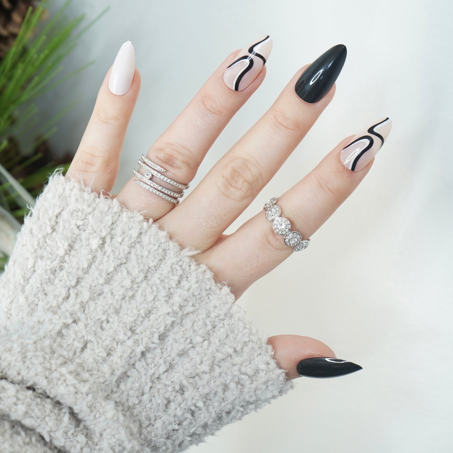 Ancona Press On Nails Set